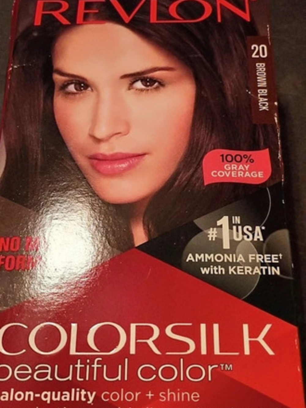 Revlon ColorSilk Beautiful Color 20 Soft Black Hair Color